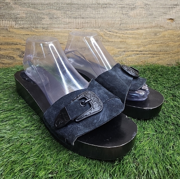 New Free People Westtown Slide Clog - Picture 4 of 13